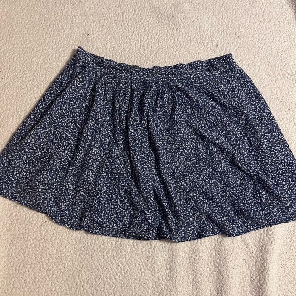 Floral above the knee summer skirt